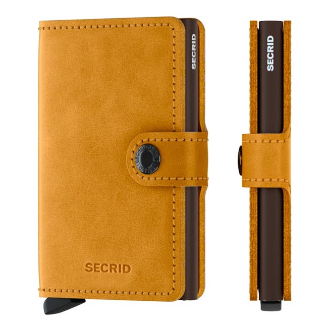 Secrid Mini Wallet Vintage Ochre