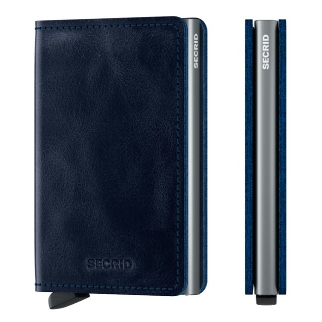 Secrid Slim Wallet Vintage Blue