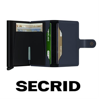 Secrid Mini Wallet Matte Night Blue