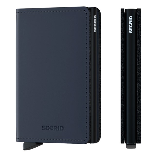 Secrid Slim Wallet Matte Night Blue