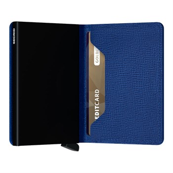 Secrid Slim Wallet Crisple Blue