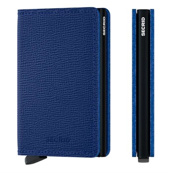 Secrid Slim Wallet Crisple Blue