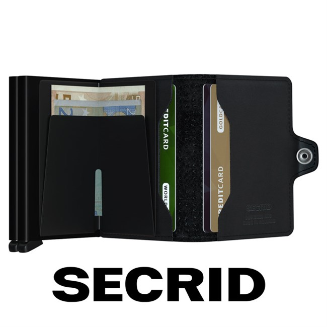 Secrid Twin Wallet Perforated Black