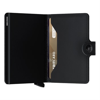 Secrid Mini Wallet Vegan Soft Touch Black