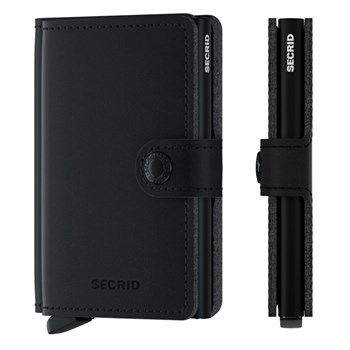 Secrid Mini Wallet Vegan Soft Touch Black