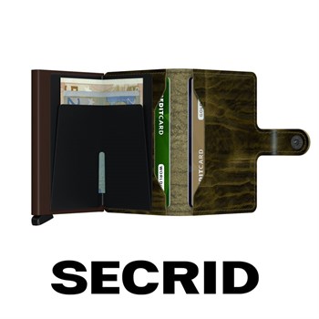 Secrid Mini Wallet Dutch Martin Olive