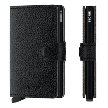 Secrid Mini Wallet Veg Black Kortholder