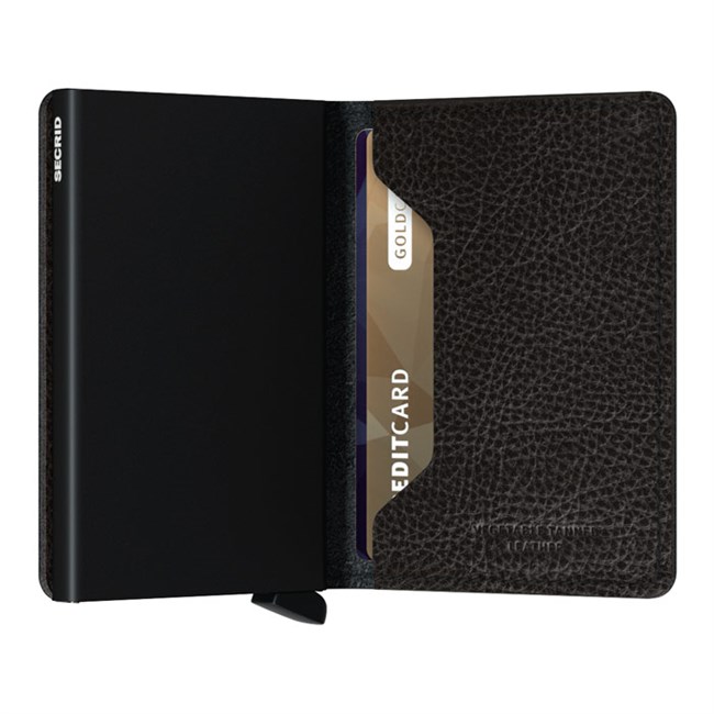 Secrid Slim Wallet Veg Black