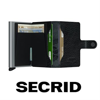 Secrid Mini Wallet Magnolia Black Stitch