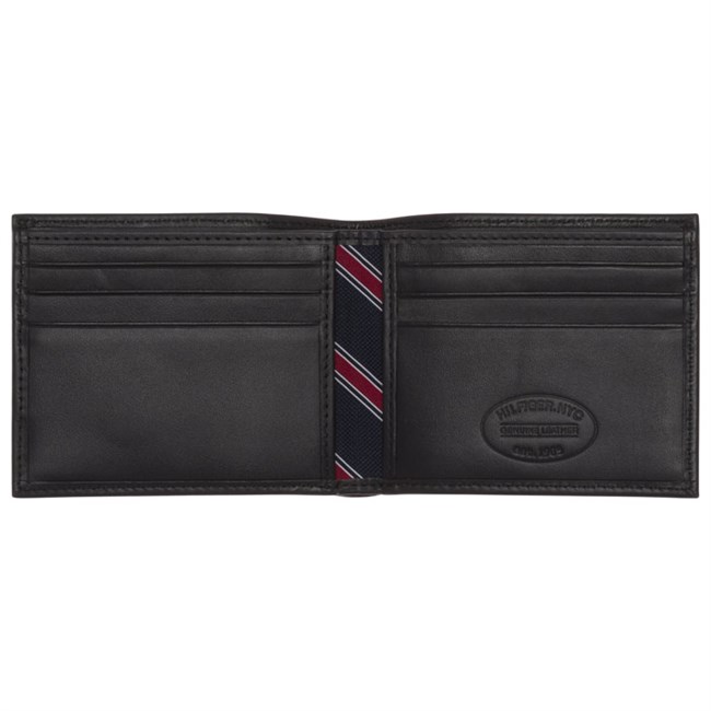 Tommy Hilfiger Pung Eton Mini CC Sort læder