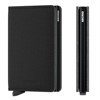 Secrid Slim Wallet Yarn Black