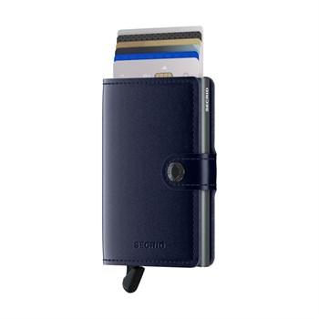 Secrid Mini Wallet Metallic Blue