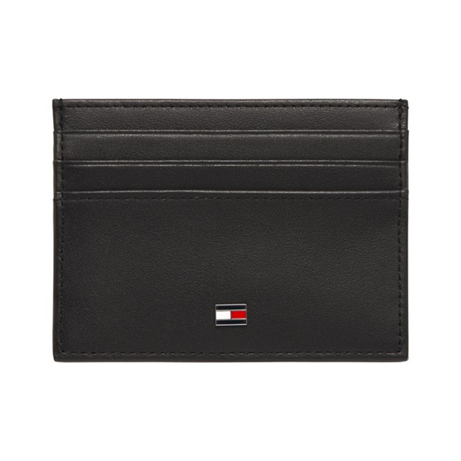 Tommy Hilfiger Kortholder Essential Sort Læder