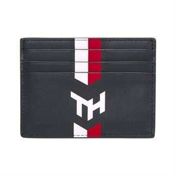 Kortholder Tommy Hilfiger Nautical Monogram Blå