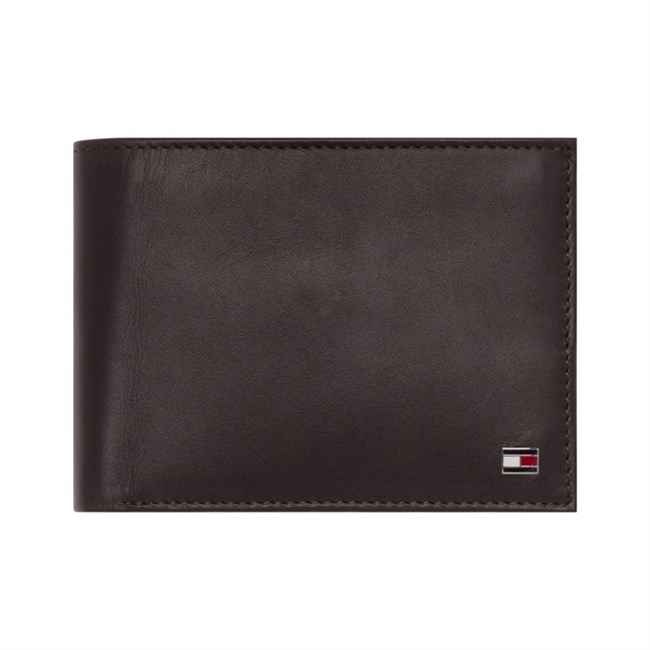 Tommy Hilfiger Pung ETON Flap & Møntrum Brun