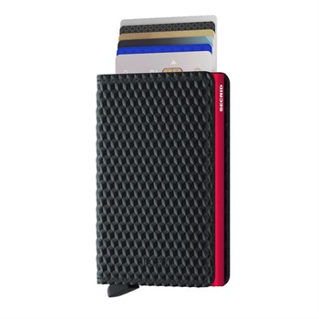 Secrid Slim Wallet Cubic Black & Red