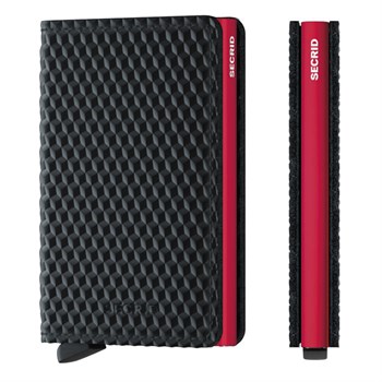 Secrid Slim Wallet Cubic Black & Red