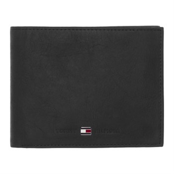 Tommy Hilfiger Pung Johnson Trifold Sort Rummelig Herrepung