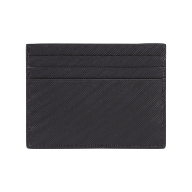 Calvin Klein Kortholder 6 CC Sort Læder