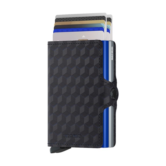 Secrid Twin Wallet Optical Titanium Blue