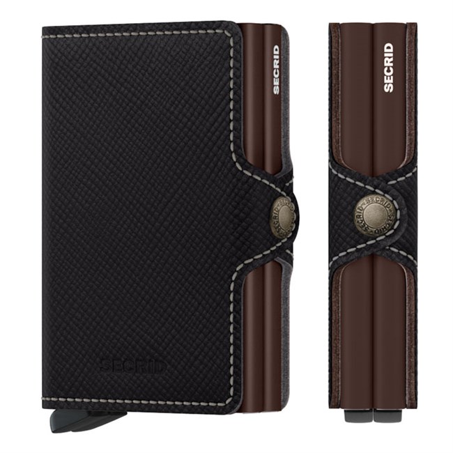 Secrid Twin Wallet Saffiano Brown