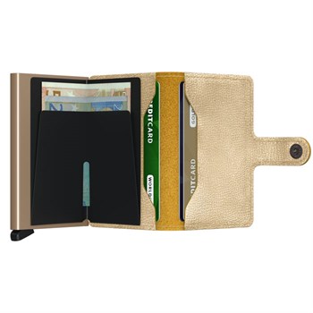 Secrid Mini Wallet Antique Gold