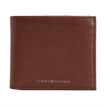 Tommy Hilfiger Casual Leather Pung Brunt Læder