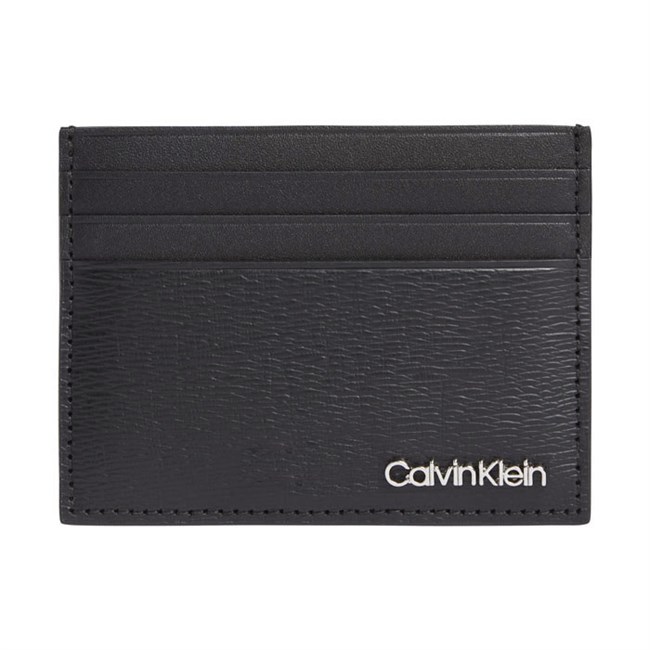 Calvin Klein Minimalism Kortholder Sort