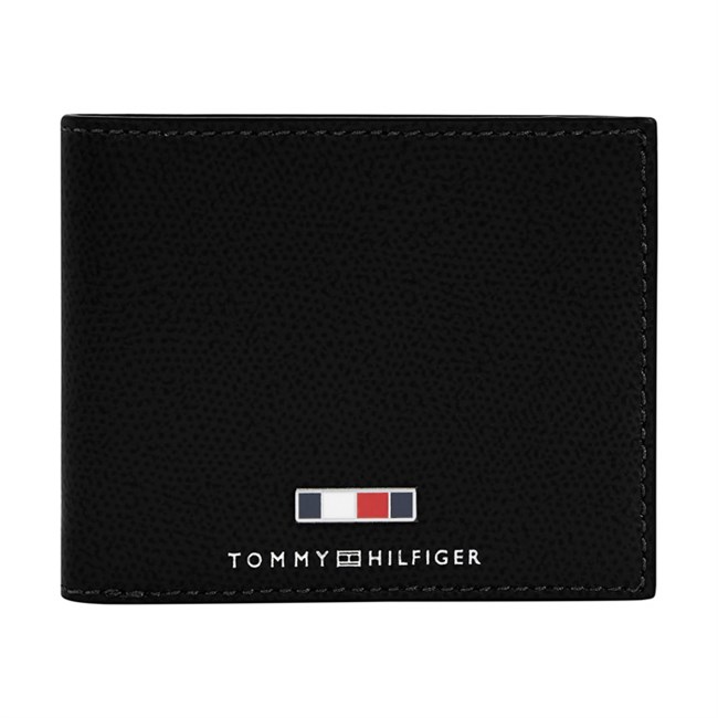 Tommy Hilfiger Business Læder Mini Kortholder Sort 