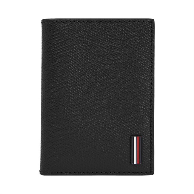 Kortholder Business Bifold Sort Tommy Hilfiger Sort