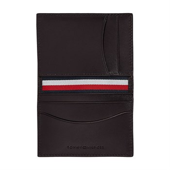 Kortholder Business Bifold Sort Tommy Hilfiger Mørke Brun