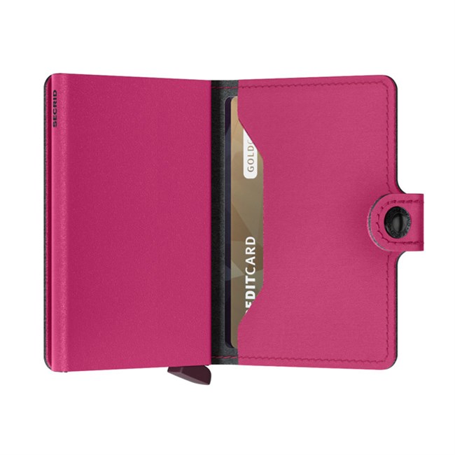 Secrid Mini Wallet Yard Powder Fuchsia