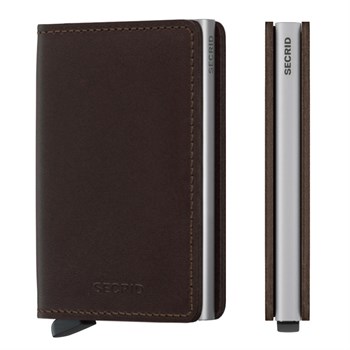 Secrid Slim Wallet Original Dark Brown