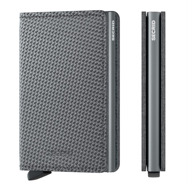 Secrid Slim Wallet Carbon Grey