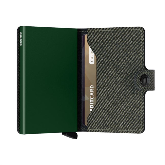 Secrid Slim Wallet Carbon Green