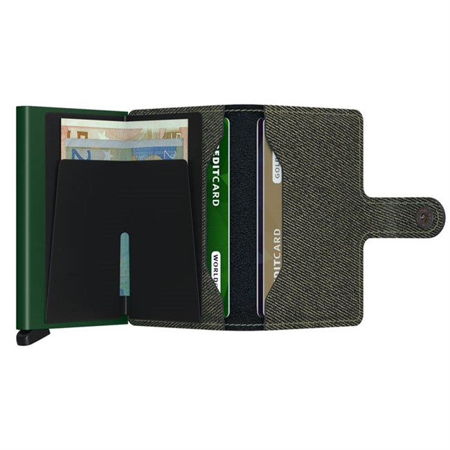 Secrid Slim Wallet Carbon Green