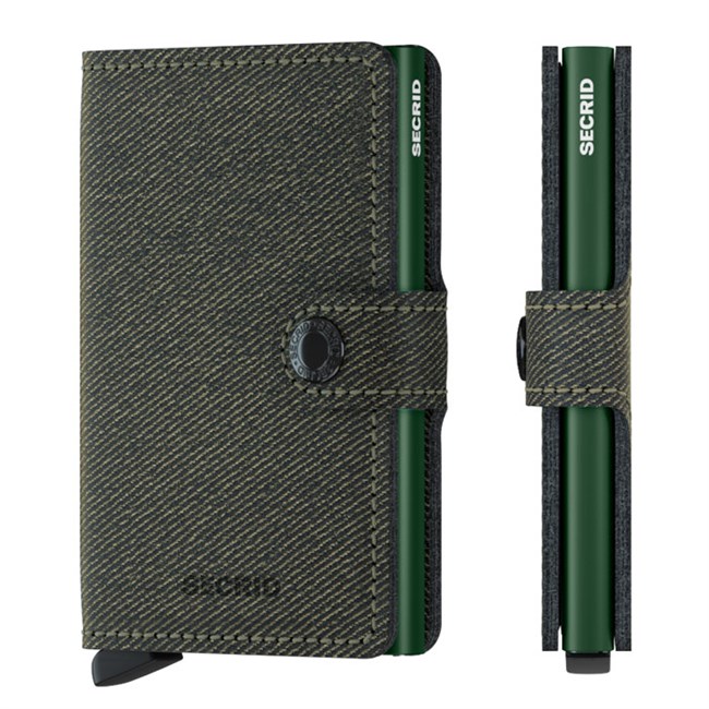 Secrid Slim Wallet Carbon Green