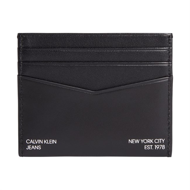 Calvin Klein Kortholder Black Leather