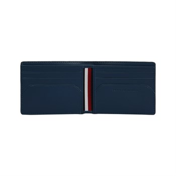 Kortholder Pung Tommy Hilfiger Business Monogram Mini CC Blå