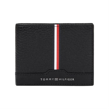 Pung Tommy Hilfiger Downtown Mini CC Kortholder Sort