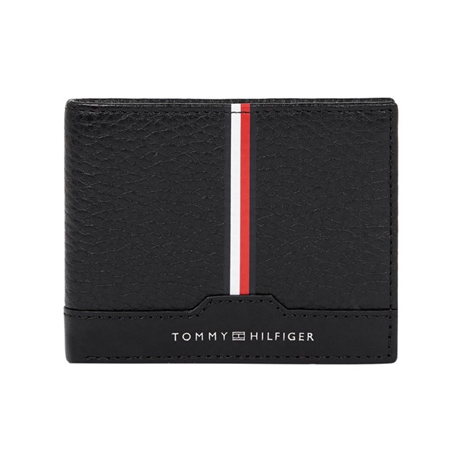 Pung Tommy Hilfiger Downtown Mini CC Kortholder Sort