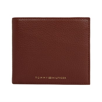 Tommy Hilfiger Pung Premium Leather CC & Coin British Tan