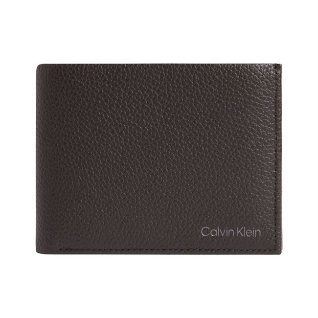 Calvin Klein Warmth Trifold CC W/Coin Dark Brown