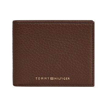 Tommy Hilfiger Premium Leather Mini CC Kortholder Brun