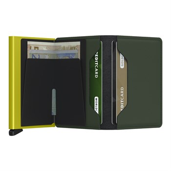 Secrid Slim Wallet Matte Green-Lime