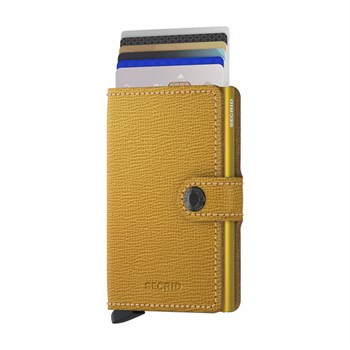 Secrid Mini Wallet Crisple Ochre