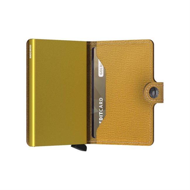 Secrid Mini Wallet Crisple Ochre