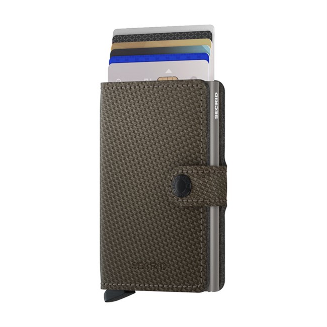 Secrid MiniWallet Carbon Khaki