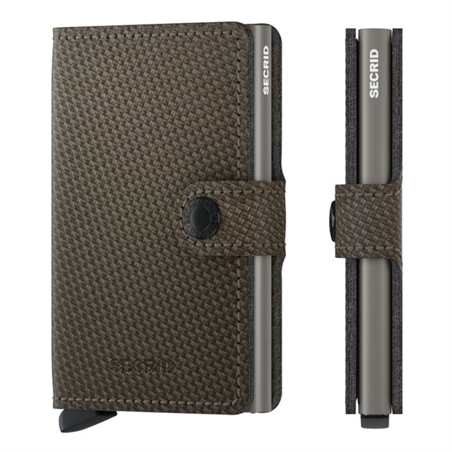 Secrid MiniWallet Carbon Khaki