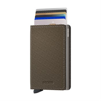 Secrid Slim Wallet Carbon Khaki